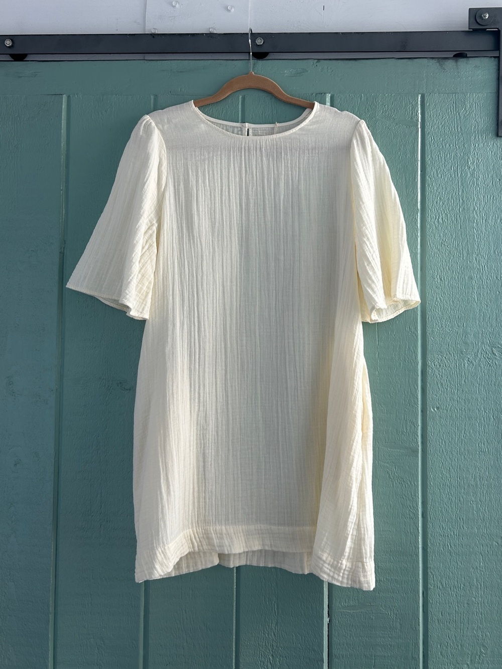 NWT Sugar Candy Mountain 100% Organic Cotton Gauze Mini Dress Small Made in USA